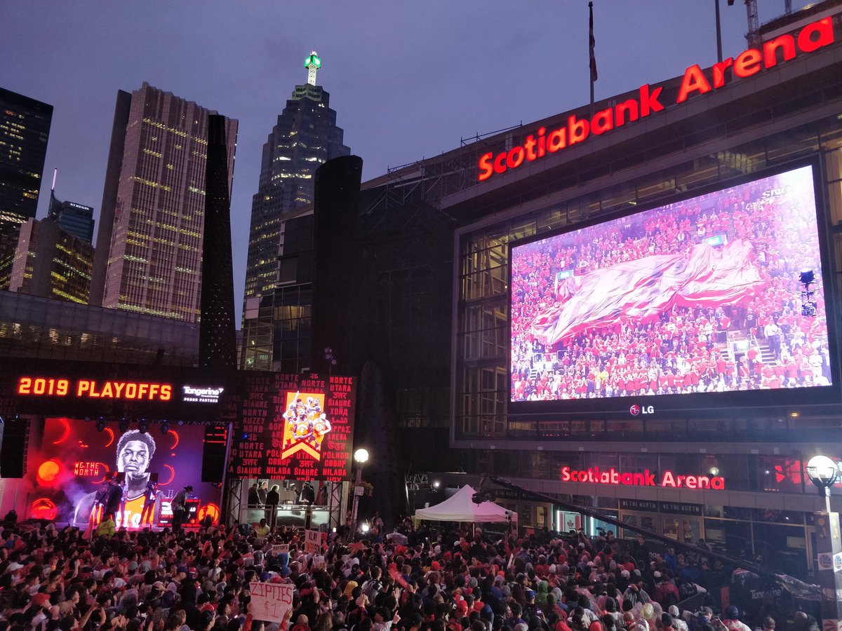 jtee_'s tweet photo. What a ride it's been, to witness history for the @Raptors I am truly blessed to be able work for one of the best organization in the world. Cannot wait for the celebrations 💕 https://t.co/vvBqYwA5wa