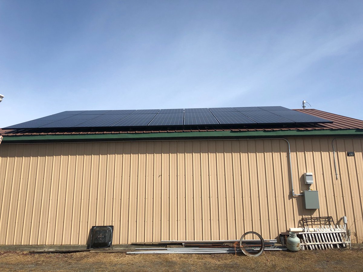 At AEC Solar an authorized SunPower Dealer we can install on a variety of roofs, take a look at a recent install on a corrugated metal roof in Hartford, NY! For Solar, Savings, Simplified call 518-213-8SUN or visit us at aecsun.com