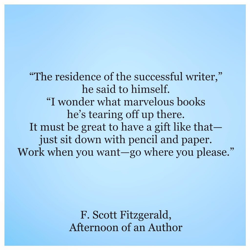 #writergoals #fridayswithfitzgerald 💙