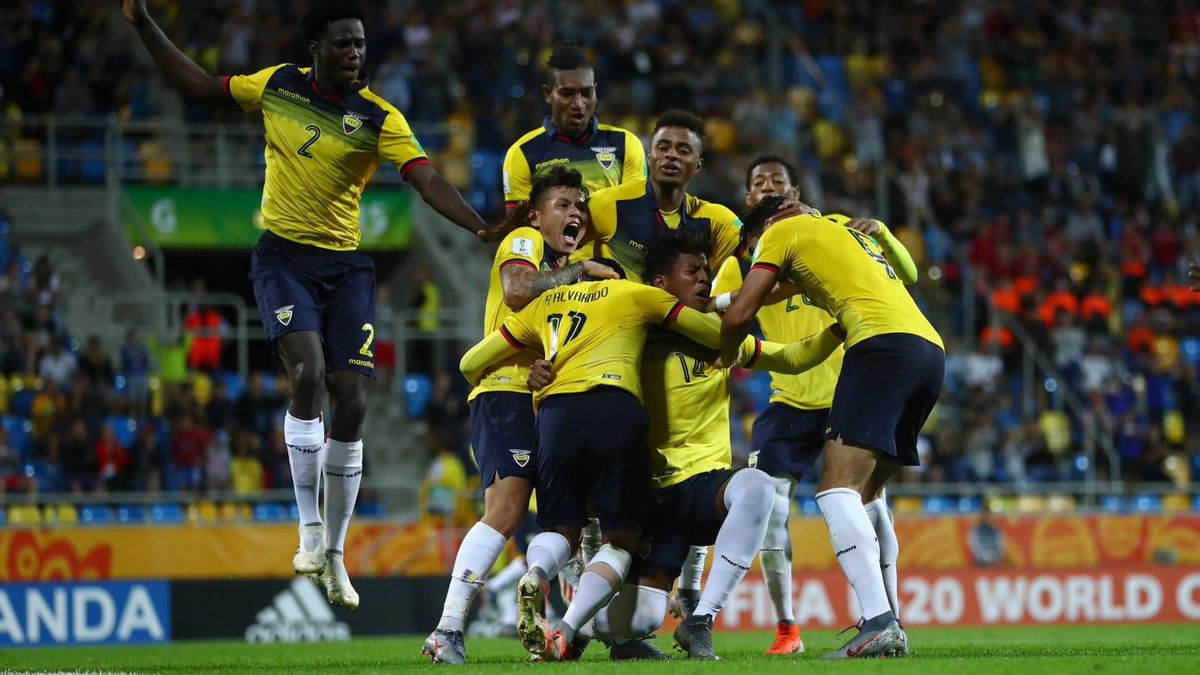 119’ Marcador a favor de la Tri Sub 20 en el partido por el Tercer Lugar.
¡Vamos, Ecuador!
ITA 🇮🇹 0-1 ECU🇪🇨 
#MundialSub20 #U20WC