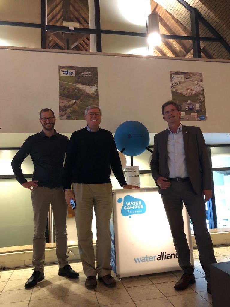 60Heinstein's tweet photo. Good visit this week of president #MichaelJones of @TMA_maritime San Diego to @WaterAllianceNL and our Netherlands #WaterTech innovation eco system @Watercampus Leeuwarden creating #clustertocluster cooperation https://t.co/qgl0B21D7o