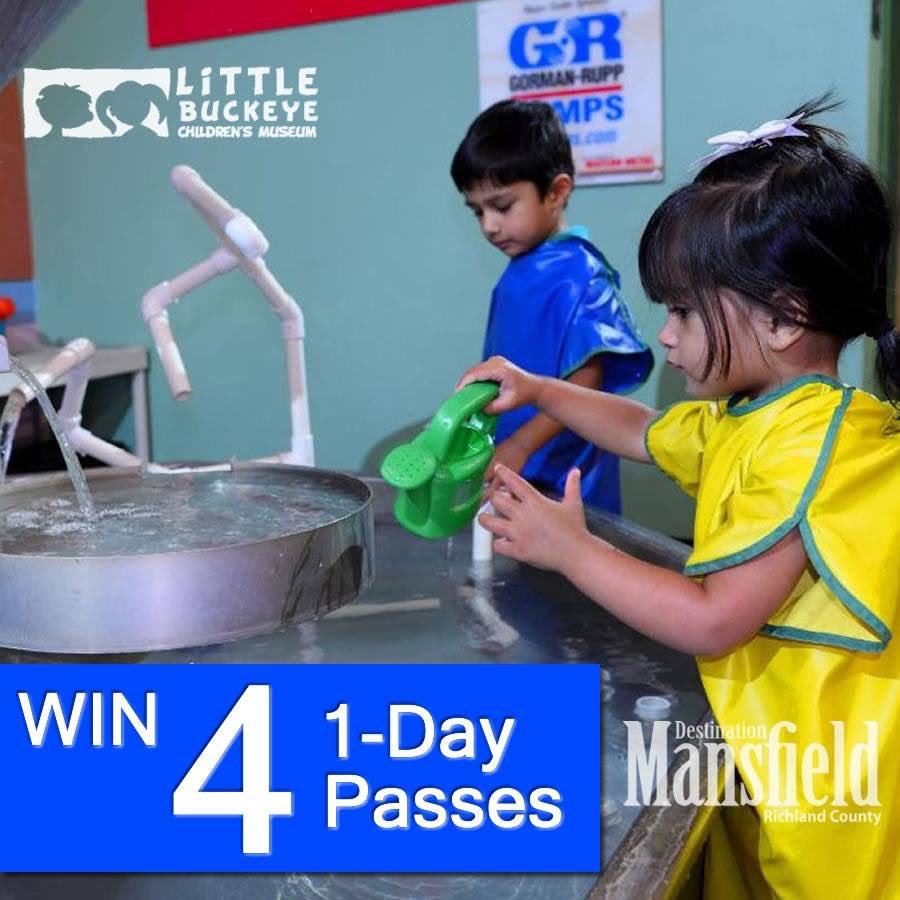 DestinationMans's tweet photo. Visit our Facebook Page for your next FREE FRIDAY FUN CHANCE!
This week we are offering (4) 1-Day Passes at the Little Buckeye Children's Museum! https://t.co/avaBpcZ1G0
Winner selected Monday, June 17.
#DestinationMansfield #FreeFridayFun #LittleBuckeyeChildrensMuseum https://t.co/TKOnox684z