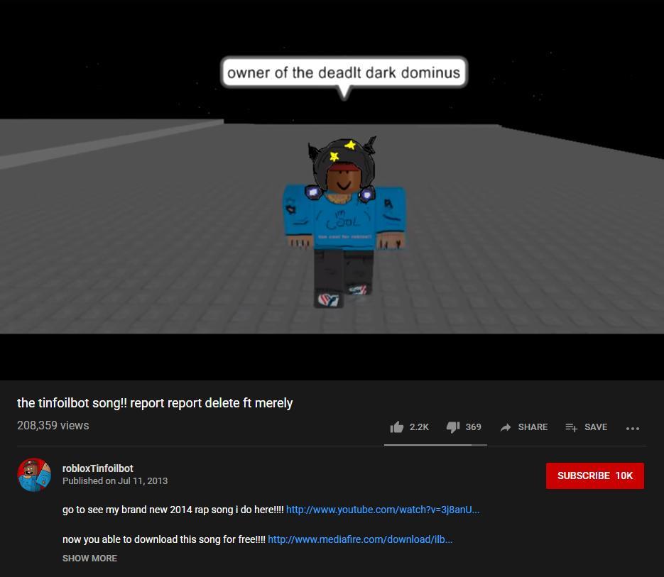 Rbxleaks On Twitter They Purposefully Made It In A Way That Would Make It Skip My Leaker They Had Shedletsky Upload It And Change The Owner To Roblox Later Https T Co Yve7wjwmfy Https T Co 5l9vakfmrn - roblox dominus song