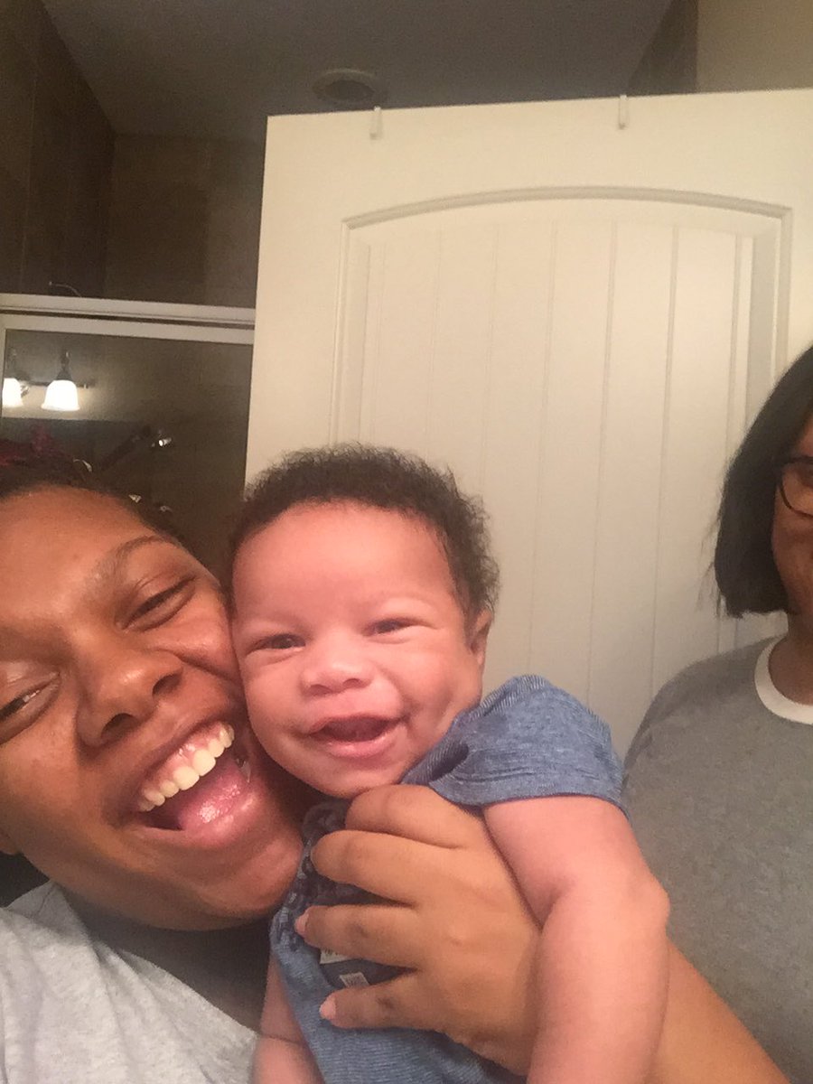 MiaSlaay's tweet photo. Twitter locked me out for so long, but I’m back! But for those of you who don’t know, say hello to my baby Kamari ☺️ He’s 2 months old now https://t.co/3RnSPN850i