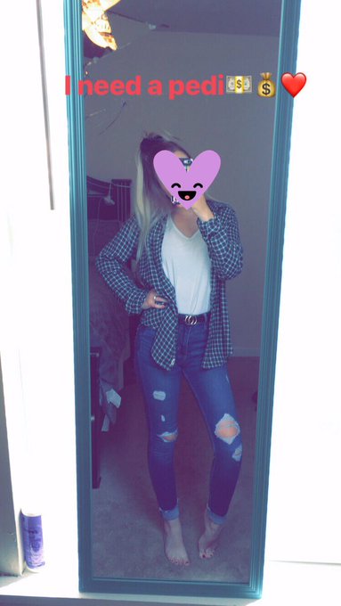 Anyone wanna buy me a pedicure?❤️❤️ #feetfetishworld #feetlovers #FootFetishCommunity #footfetishgroup<a href="/tag/feetfetishworld"class="tags">#feetfetishworld</a><a href="/tag/feetlovers"class="tags"><span>#feetlovers</span></a><a href="/tag/toefetish"class="tags"><span>#toefetish</span></a><a href="/tag/cutefeet"class="tags"><span>#cutefeet</span></a><a href="/tag/footfetishgroup"class="tags"><span>#footfetishgroup</span></a>