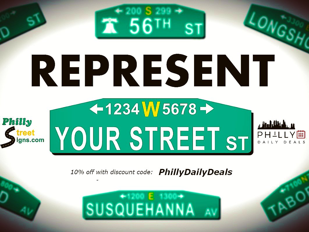 #PhillyStreetSigns 🤝 @PhillyDD_  ⬅️ A must-follow account for saving💲 in #Philly ☑️

 #philadelphia #phl #phila #southjersey #nj #pa #pennsylvania #phillystreets #phillystyle #phillyfashion #phillydeals #phillysale #phillyunknown #myphilly #myphillyphoto