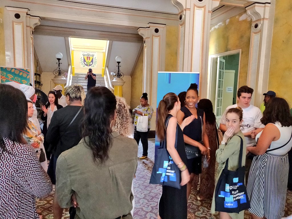 SG_labinno's tweet photo. Dernière étape de la Learning expedition : la mairie de #Dakar !
#JFD19 #JFDLearnEx #TheFutureIsYou #CestVousLavenir #Senegal https://t.co/nSojZTuir7