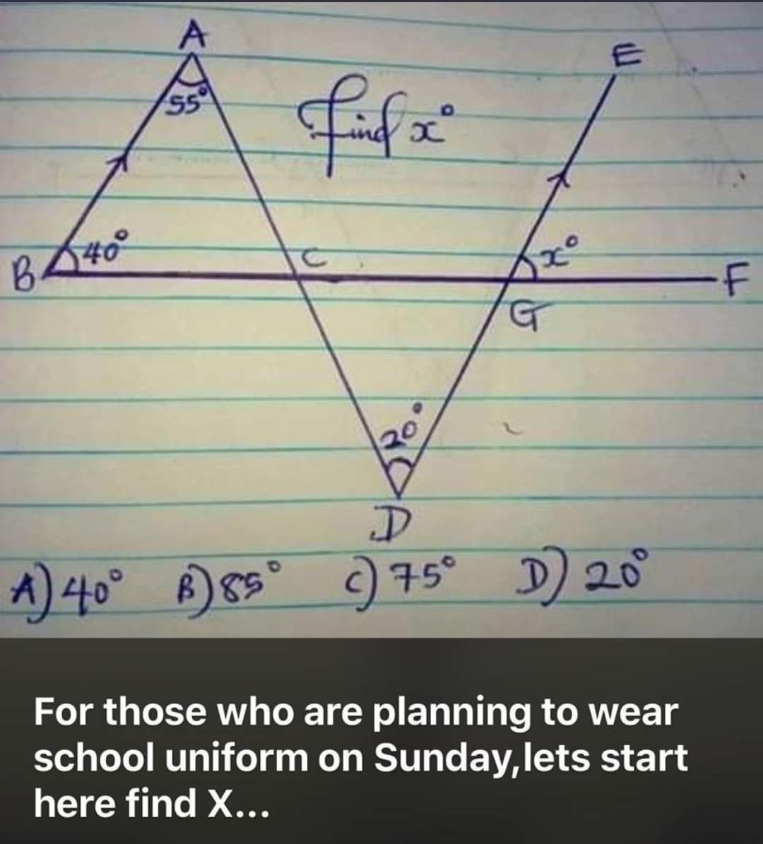 IAmNkosenye's tweet photo. #IssaLongWeekendSo solve this problem before wearing a school uniform on #YouthDay #June16 https://t.co/hHnf0nIcRH