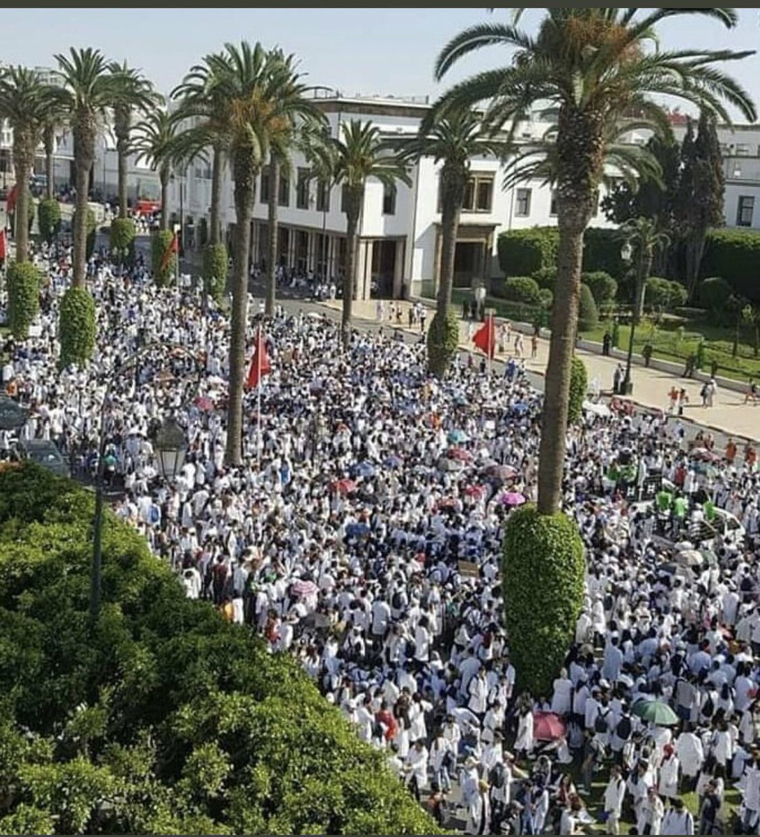 charifiH's tweet photo. #DoctorsUnderOppression
Moroccan Med students are in danger.
The Moroccan Ministry of Higher Education applies the intimidation approach to deal with the case of medical students after their boycott of exams 
@AlarabyTV 
@BBCBreaking 
@cnnbrk 
@washingtonpost 
@DailyMailUK https://t.co/ztiM1mG2Ft