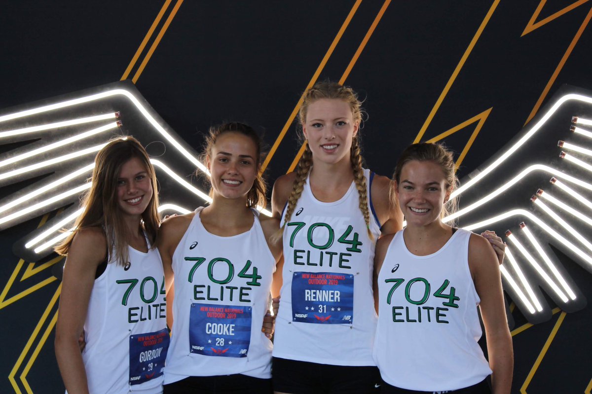 MyersParkHS's tweet photo. Congratulations to our ladies who competed in the 2019 New Balance Outdoor Nationals!

4x800m Relay:  Brenda Gray (jr), Cora Cooke (so), Beasley Gordon (so), &amp; Sofia Christofaro (fr)

1600m SMR:  Beasley Gordon, Cora Cooke, Addie Renner, &amp; Dian Walker https://t.co/WuIhyuuTe7