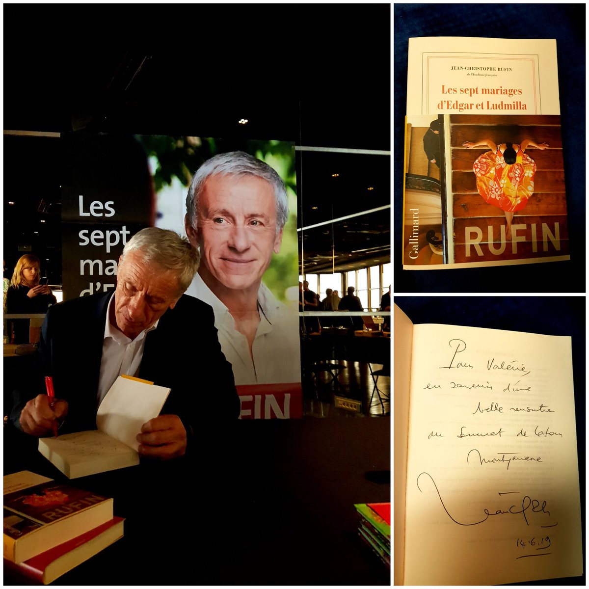 lhostis6's tweet photo. Merci @ParisSeLivre #librairieledivan @Gallimard @LaTourMontpar 🙏🙏 https://t.co/9o1xnvPOu9