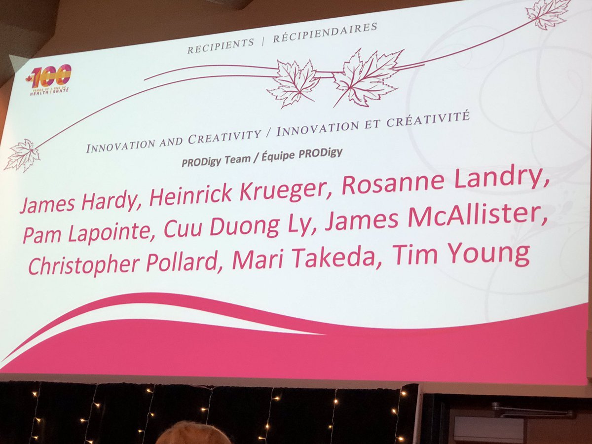 rianiro's tweet photo. #HECSB’s PRODigy Team received the DM award for Innovation and Creativity. Congratulations on a job well done! / L’équipe PRODigy a reçu le prix du SM pour l’innovation et créativité. Félicitations! 👍 https://t.co/8iRHN1Z2pJ