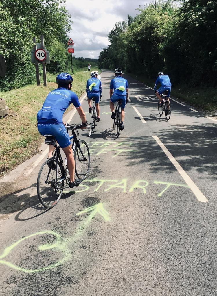 #Bikecoeur “The 2019 XL edition” London to Paris - Day 1 : Paddington - Ashford 🚴‍♂️ #AxaAtoutCoeur #AxaUK #AxaXL