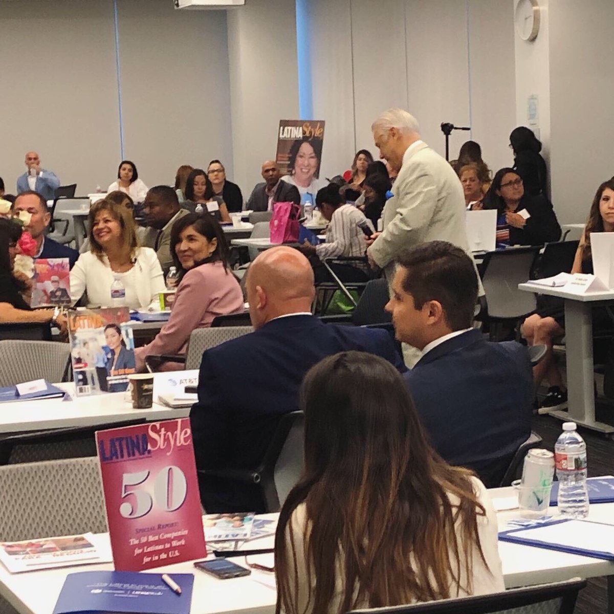 LATINAStyleMag's tweet photo. We’re starting up our final panel of the day! "Cyber Security: is your business prepared for a security breach?” - Learn first hand how to develop solutions to help organizations build: strong security programs.
#LSBS2019 #LSBSLA https://t.co/LIJyjUw4Vk