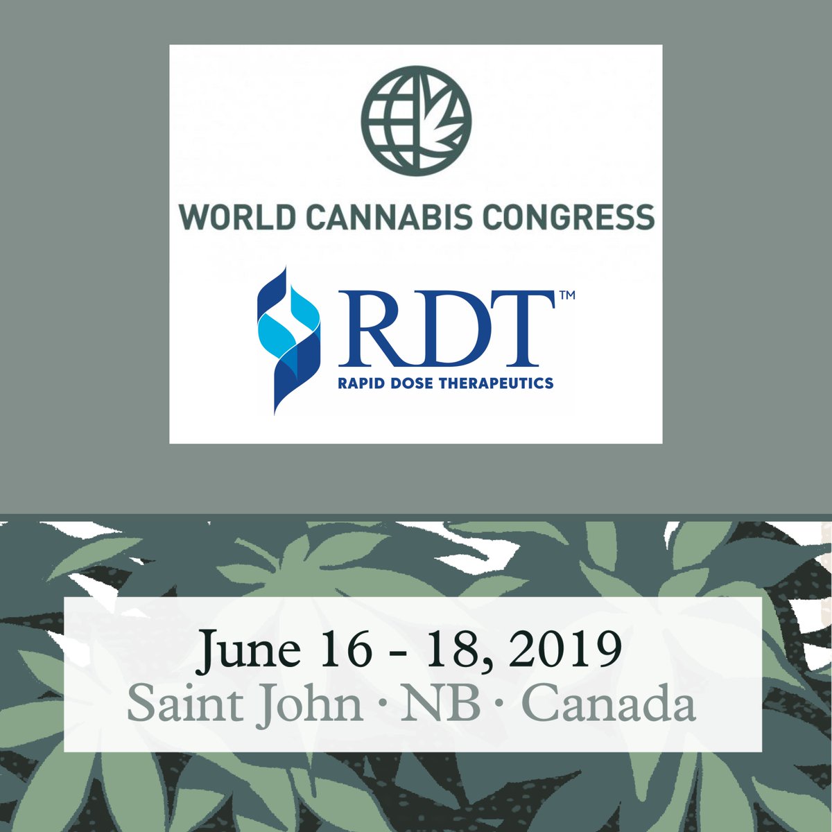 RapidDose's tweet photo. Rapid Dose Therapeutics will be attending @CivilizedWCC in New Brunswick from June 16-18. 🌿 There will be global cannabis leaders along with executives, researchers, scientists and more, speaking to business, innovation and policy. #QuickStrip #QuickStripEffect #nutraceutical https://t.co/U79suxoiug