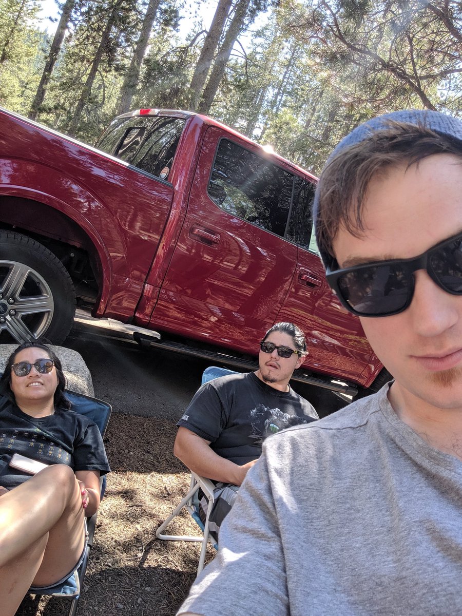 GameStudioLore's tweet photo. We out here! #Camping #campingwithdaddy https://t.co/TMuIZfHzyK
