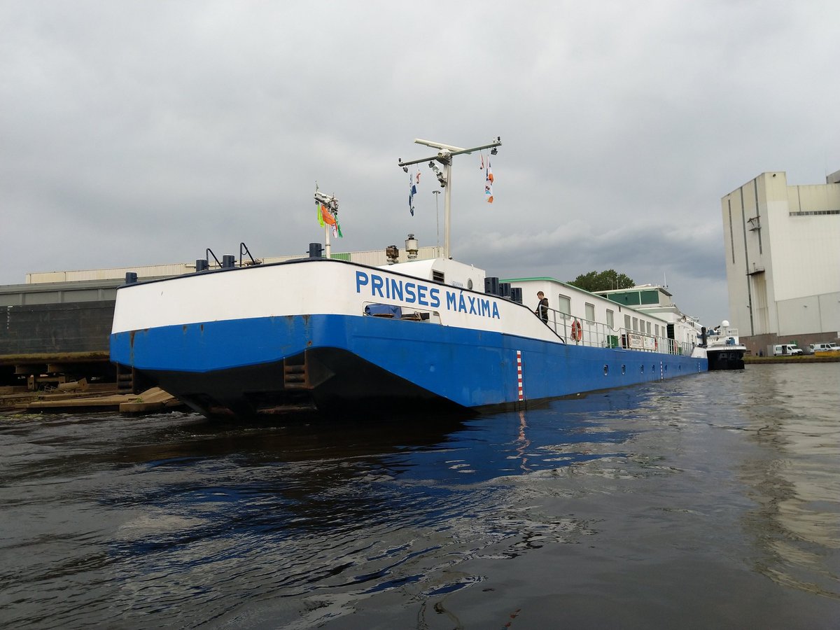 Zaterdag 15 juni is t ms Maxima te bezichtigen tijdens Meppel aan Zee. Gratis pendelboten vertrekken vanaf het Westeinde vanaf 10:00u