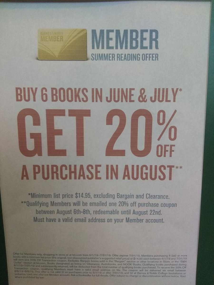 Barnes Noble Ocala On Twitter Calling All Bn Members It Is