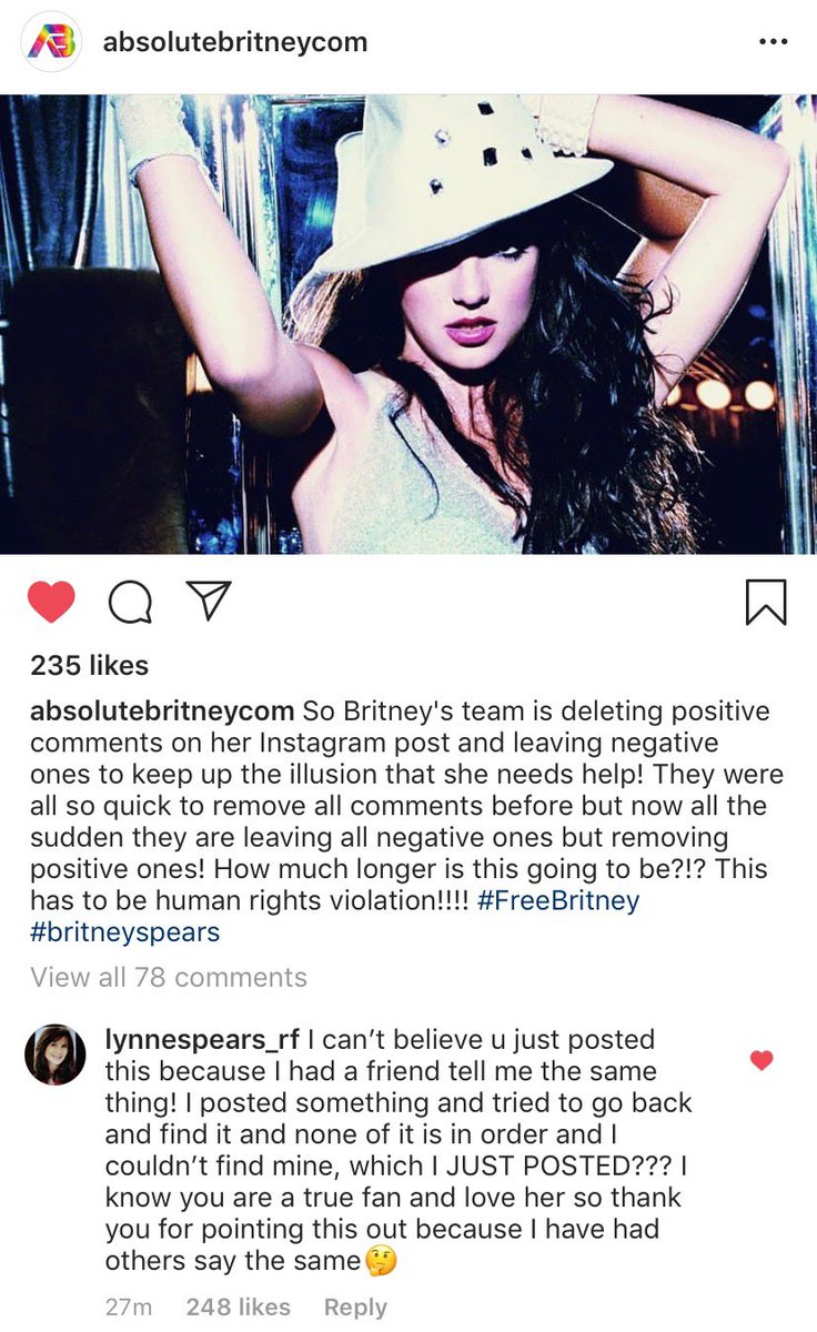 WVUGuy29's tweet photo. Ok this was just posted 40 mins ago on IG and Lynne is saying the same shit is happening to her too. Y’all wtf is going on?!
#Britea #BritneySpears #Britney #EndTheCONservatorship #FreeBritney 👀🤔🧐 https://t.co/TP52my1dqJ