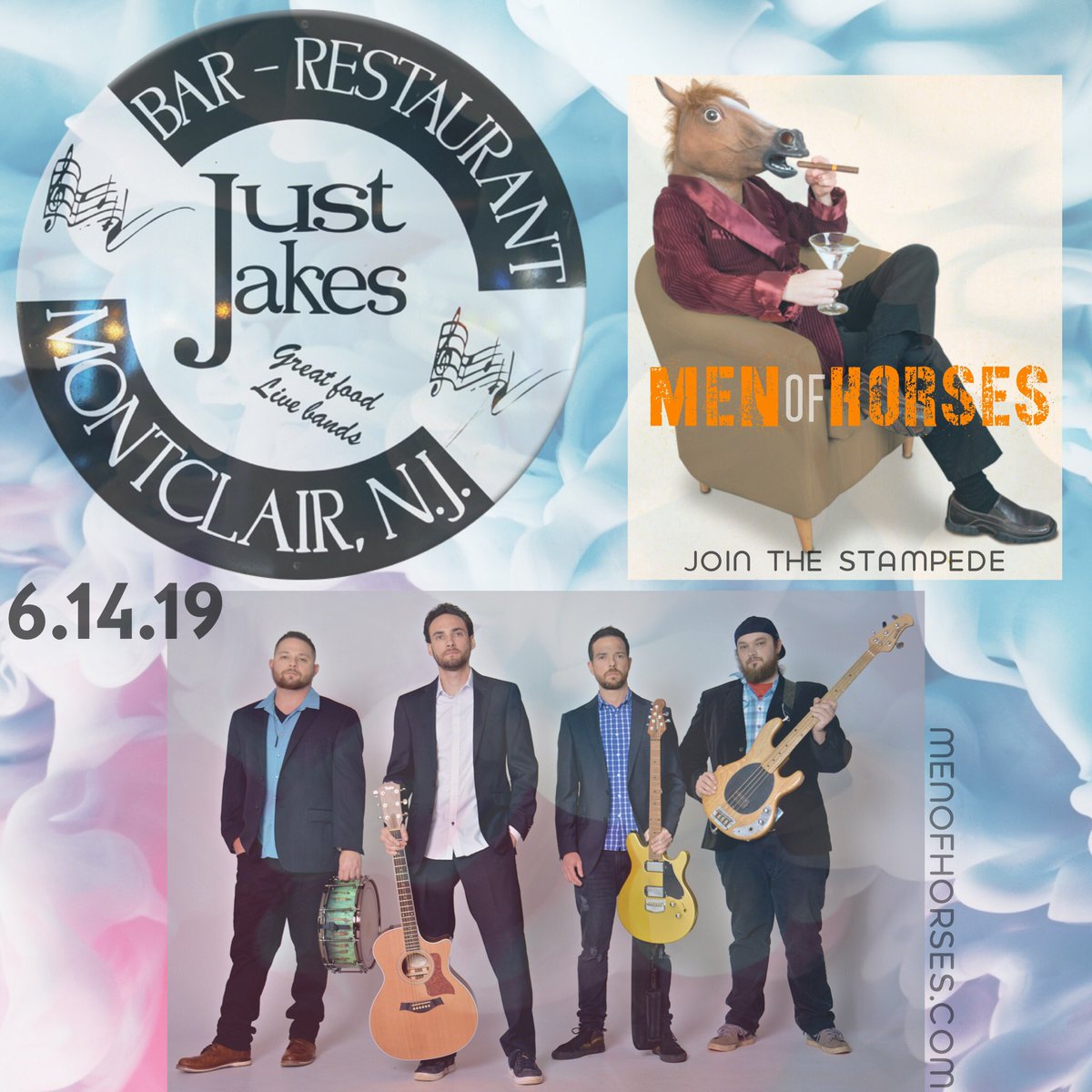 Come hang with the crew at #JustJakes in Montclair this wonderful evening... yee haw kids 👍