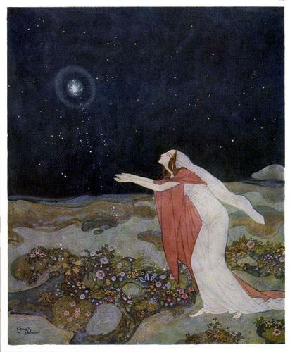 Minimatrie's tweet photo. Je me ferais bien un peu de frisbee céleste, pour assouplir mes rêves
#DiscoPlane
#moondancing
Edmund Dulac https://t.co/MSge19GWaG