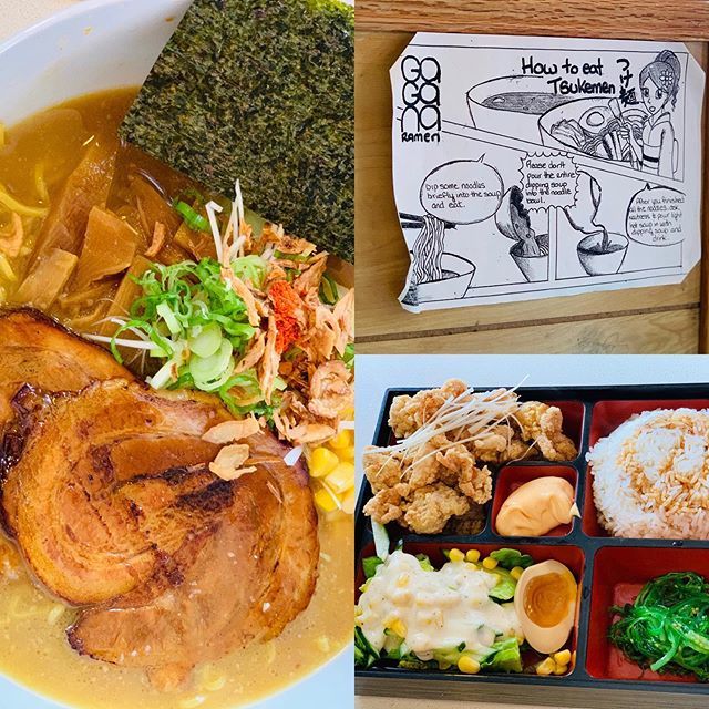 Ramen lunch at @gaganayyc. The girls enjoyed it! 🍜 #lisaonsocial #bloggers #yyc #yycblog #yycblogger #canadablogger #foodporn #foodie #foodblogger #yyceats #yycfood #yycfoodie #ramen #bentobox #bento