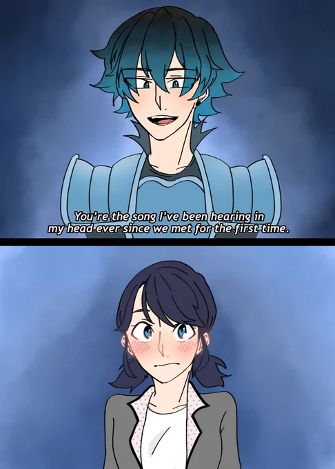I've been dying to draw #lukanette since Silencer

I'd go for luka > adrien any day 