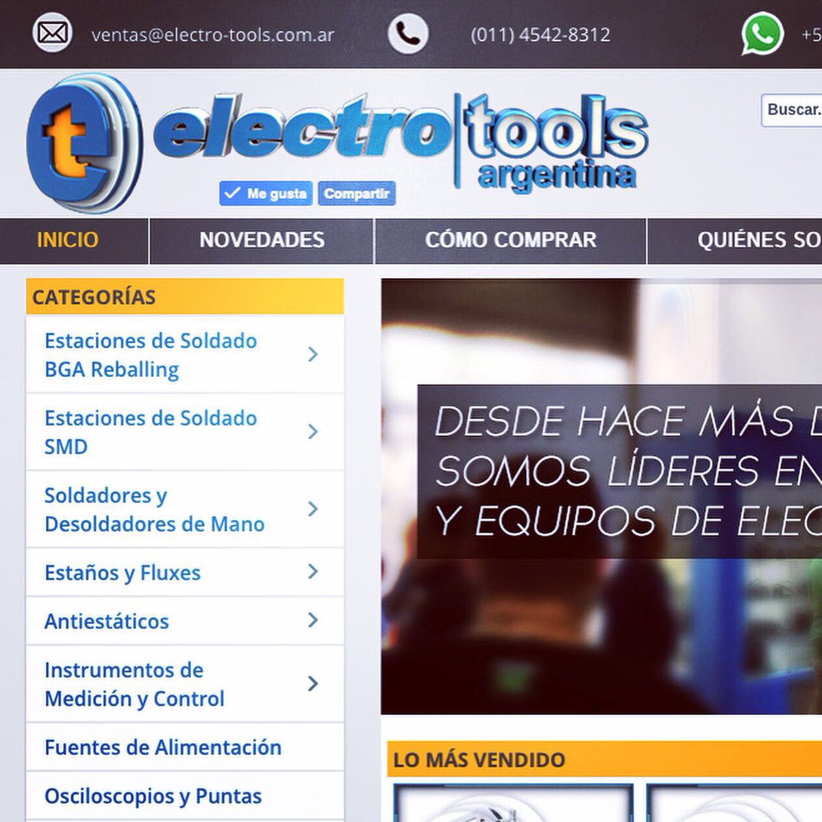 ElectroToolsArg's tweet photo. Visitá nuestra Nueva Web, con un Diseño Nuevo y con Carro de Compras.
https://t.co/dmqHCIhoi5
Tenés todos nuestros productos, en un sitio seguro, para comprar sin dudar.
.
.
#visitanos
#electrotoolsargentina
#arctic #neoden #zhuomao #amtech #kethor #siglent https://t.co/yZf1tPKzFF