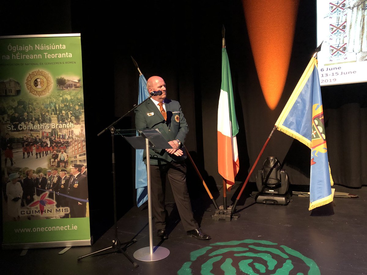 cilldara2016's tweet photo. Wonderful night at the Irish Military Seminar in Riverbank Arts Centre, Newbridge, reflecting and bearing witness to Jadotville &amp; At Tiri with veterans. Thanks to all that attended. @kforfitz @tweetsforone https://t.co/KIWa2qW1TY