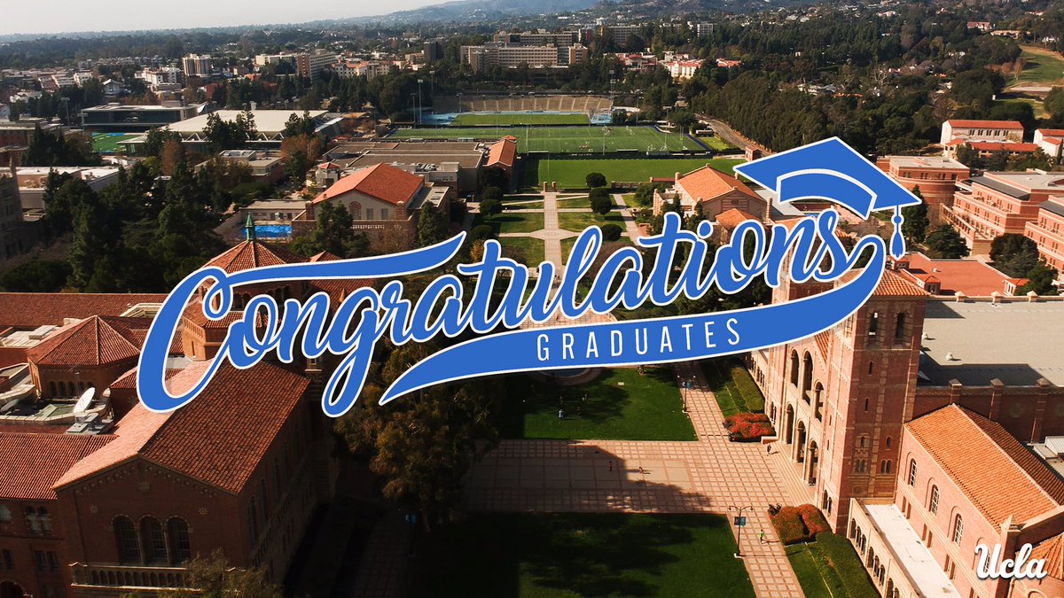 Congrats to all the Bruin graduates! 🎓👏👏👏👏👏👏👏👏 #GoBruins | #UCLA2019