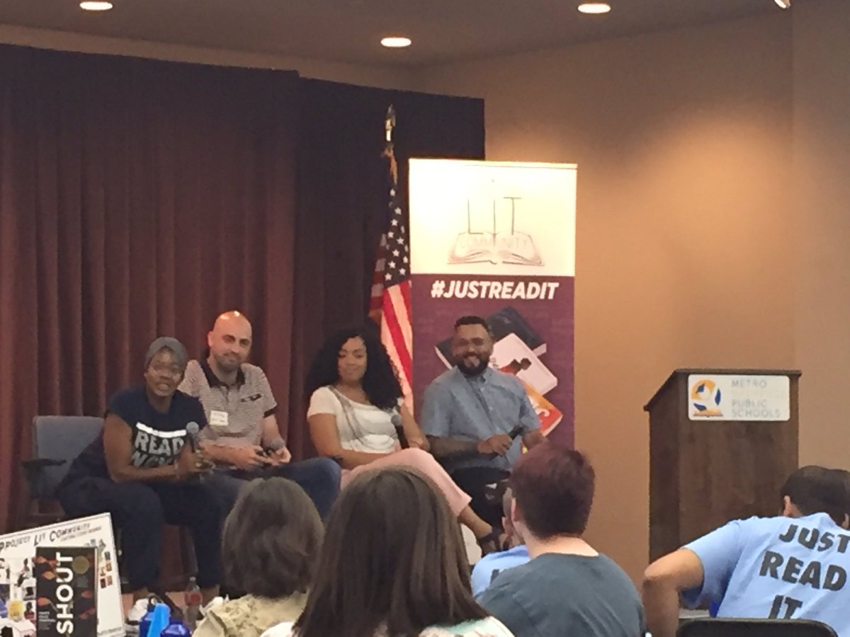 meigslibrarian's tweet image. Such an inspiring day being around my people. #ProjectLITSummit19