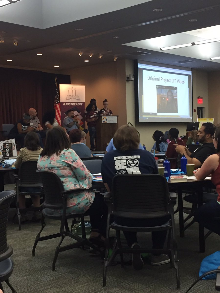 meigslibrarian's tweet image. Such an inspiring day being around my people. #ProjectLITSummit19