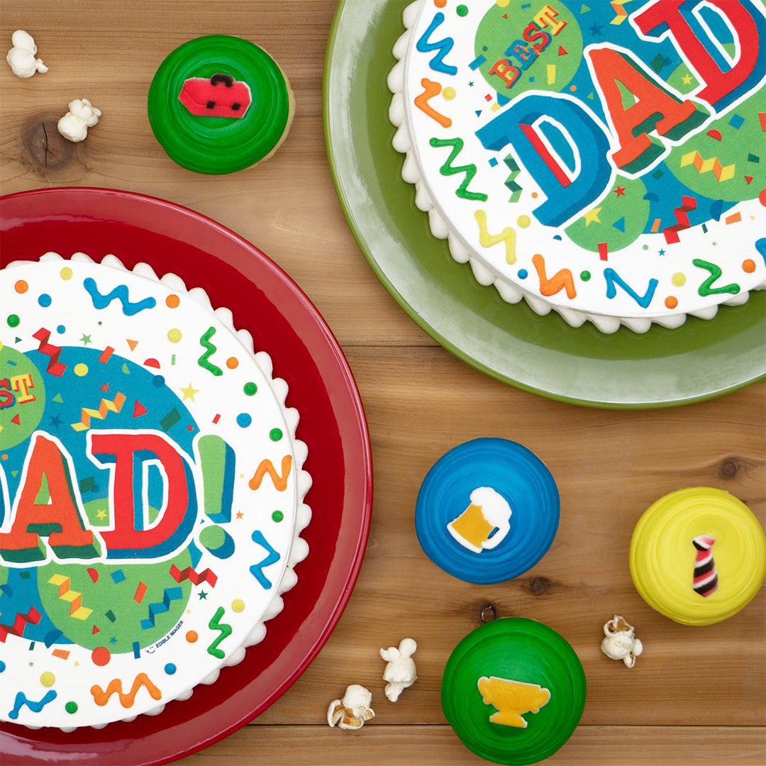 LucksFood's tweet photo. Happy Father's Day weekend from your friends at Lucks!
.
.
.
#dads #dad #fathersdaygifts #happyfathersday #fathersday #cakedecorating #dessert #cupcakes #baking #cakesofinstagram #cakedesign #sweets #bakery #happy #cake https://t.co/nNKpfUoZEn