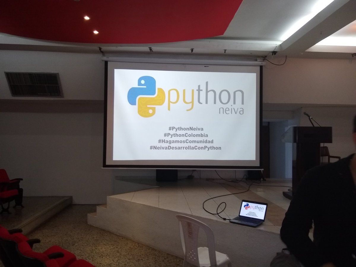 Stivend10_'s tweet image. #PythonNeiva
#PythonColombia
#HagamosComunidad
#NeivaDesarrolllaConPython