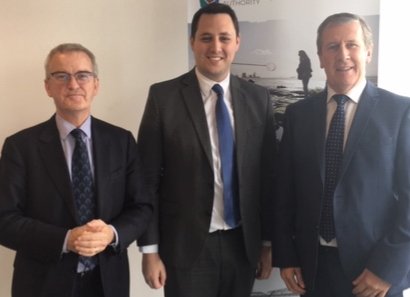 BrIreCham's tweet photo. Great discussion today with Ben Houchen, Mayor of Tees Valley Combined Authority, about considerable possibilities to connect Teesside and Irish businesses to grow even more trade together. @BenHouchen #trade #jobs #bigprinciples https://t.co/gIdbZu0FoZ