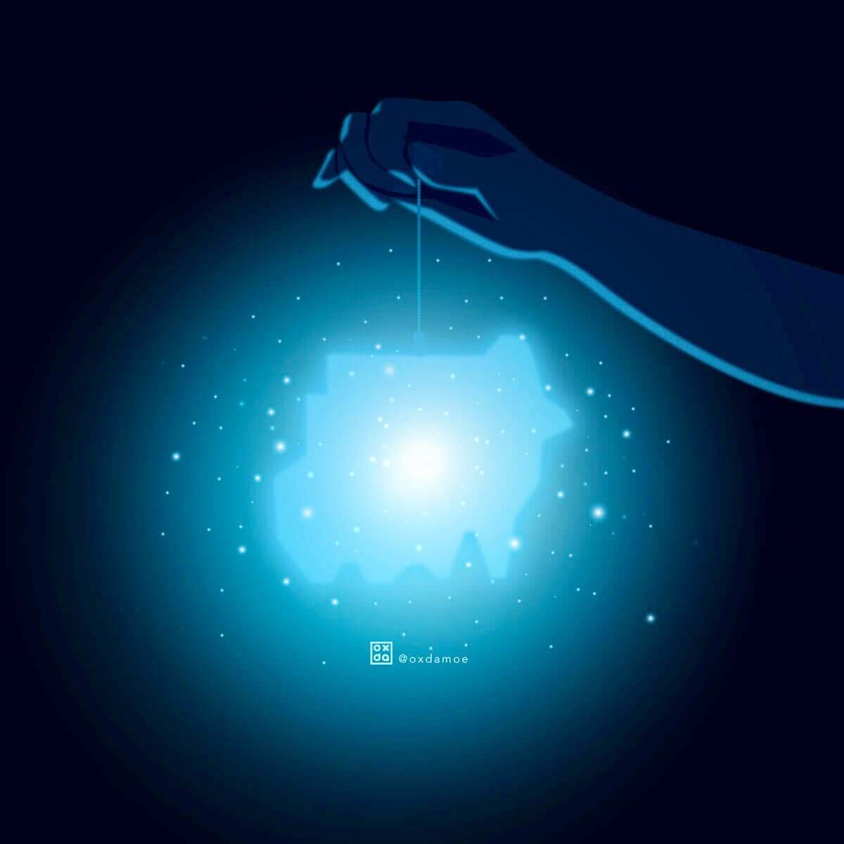LamiaTariq5's tweet photo. Nothing can dim the light which shines from within! 
#BlueForSudan #blueformattar 
.
لا شئ يطفئ النور الذي من الداخل!
.

#sudan #sudanrevolts #sudanuprising #sudanmassacres #مجزرة_القيادة_العامة #oxda #drawing #illustration #iamsudanrevolution https://t.co/o8IH6DRtmf