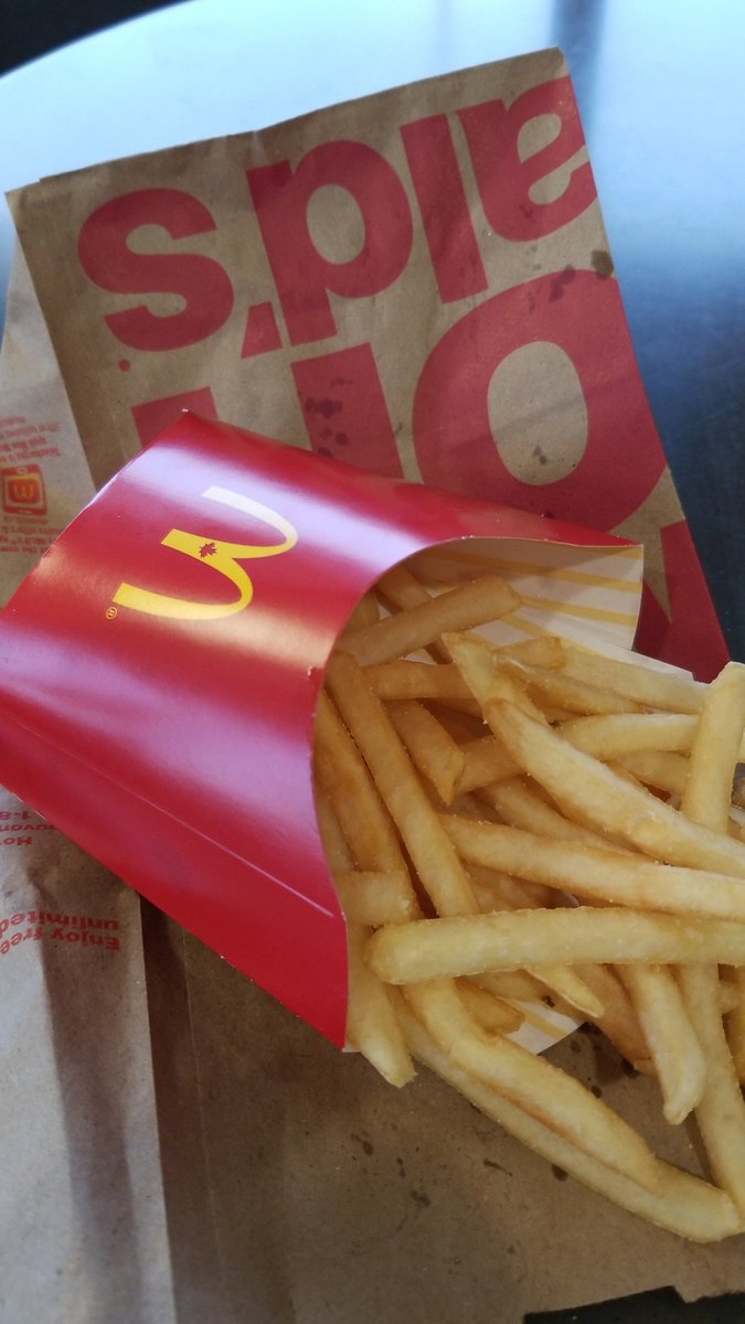 Ahh, the final Raptors fries of an amazing season of 3 pointers. Thanks <a href="/McDonaldsCanada/">McDonald's 🇨🇦</a>
