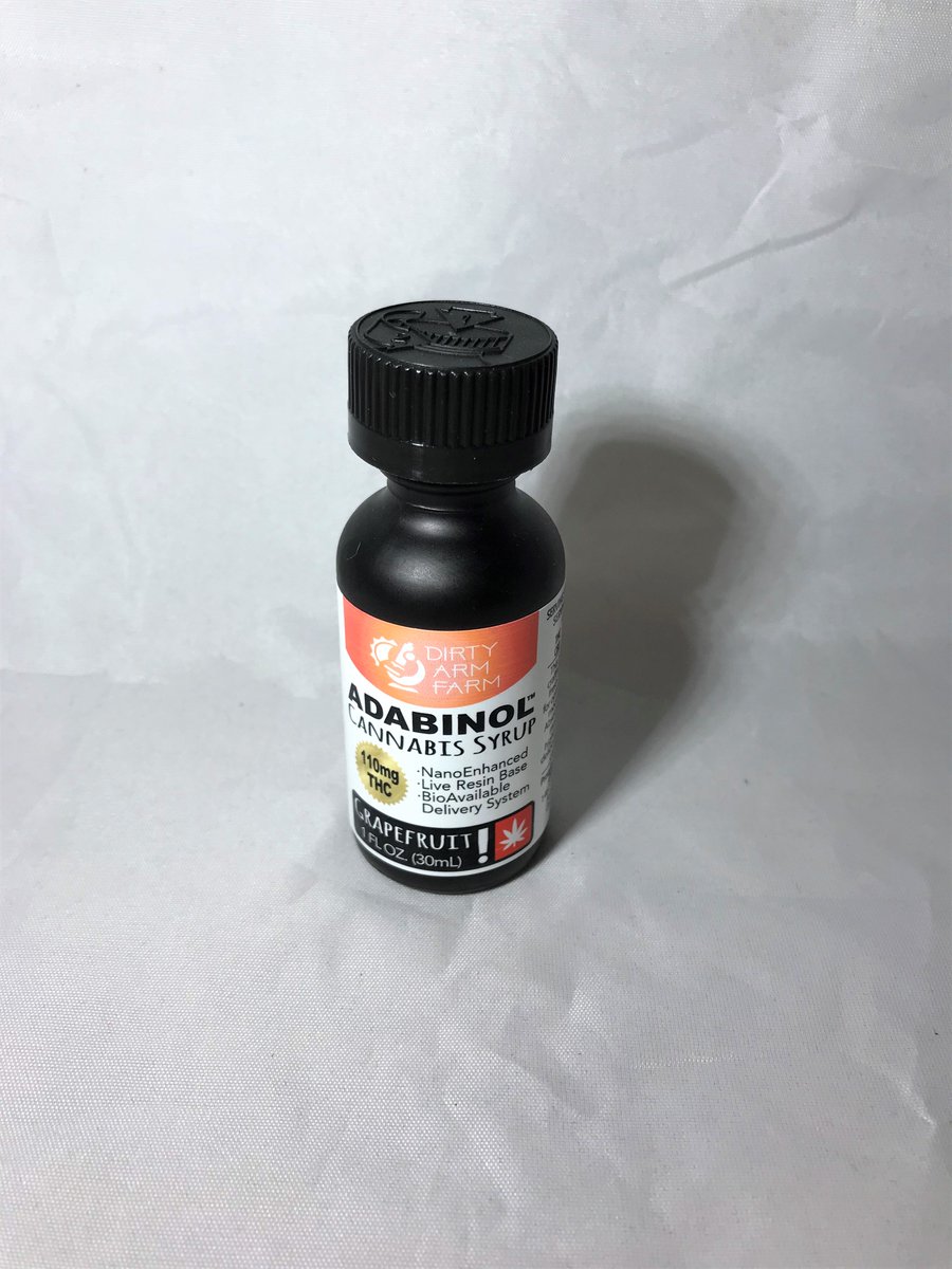 oregonbudbv's tweet photo. Interested in a high potency THC infused mocktail mixer?  Dirty Arm Farm's Adabinol is perfect for mixing drinks, minus the alcohol!   #measure91 #legalweed #oregoncannabis #oregrown #dispensary https://t.co/qXq8S0gEkU