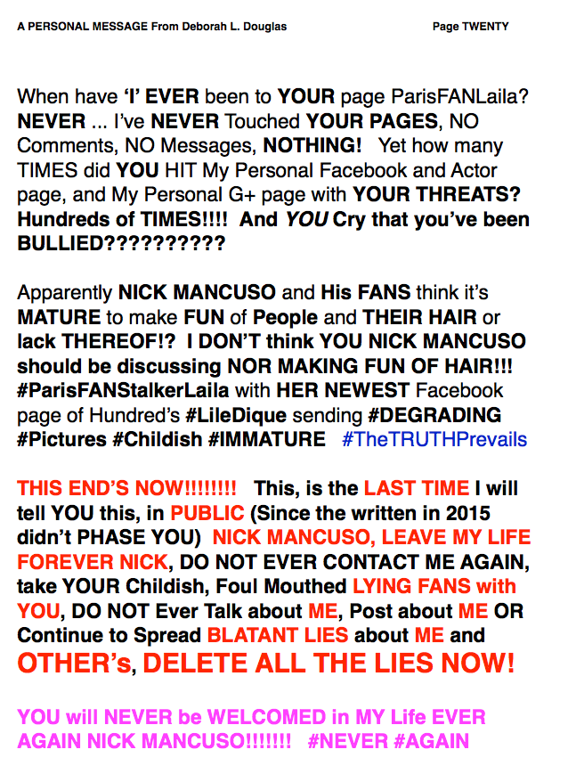 truth_made's tweet photo. @NickMancusoAct @nicodemus7 @prevails_the
#NICKMANCUSO #Actor #UnderSiege .. #APersonalMessage From #DeborahLeeDouglas ๐ #actor #TouchedbyAnAngel @truth_made #CLEAR #SpeakYourTRUTH #TheTRUTHPrevails ๐ #Lailas #JUDICIAL #FILE 2019 ๐ Page 20 of 21 https://t.co/L0JnotDA8X