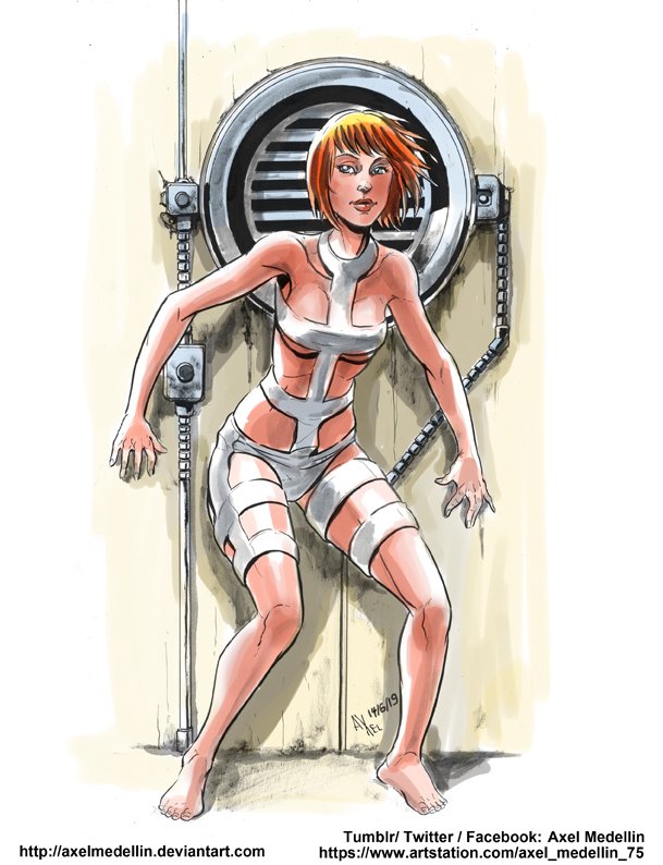 AxelMedellin's tweet photo. #dailysketch 2847 #garabato 2847 #leeloo https://t.co/d3YOOrqPhy #thefifthelement #scifiart #SciFiMovies #perfectbeing https://t.co/dhWYoIzdrB