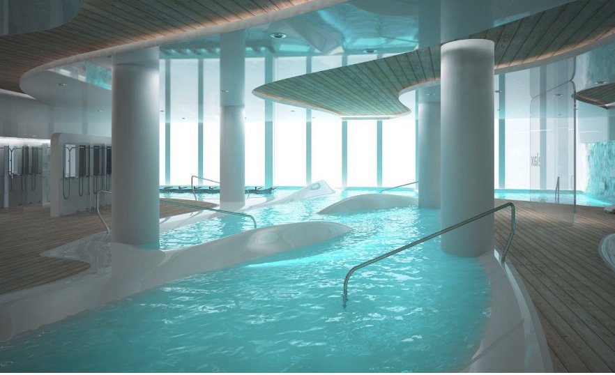 When solid surface meets liquid pleasure, relaxation becomes aesthetic. #ElevateLife