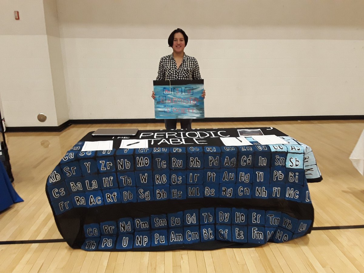 mtsuchemsociety's tweet photo. We have had so much fun so far at #MTSUCUSTOMS! Excited for all the new #MTSUChemistry students. @MTSUNews #chemistry https://t.co/YwvohE7JTe