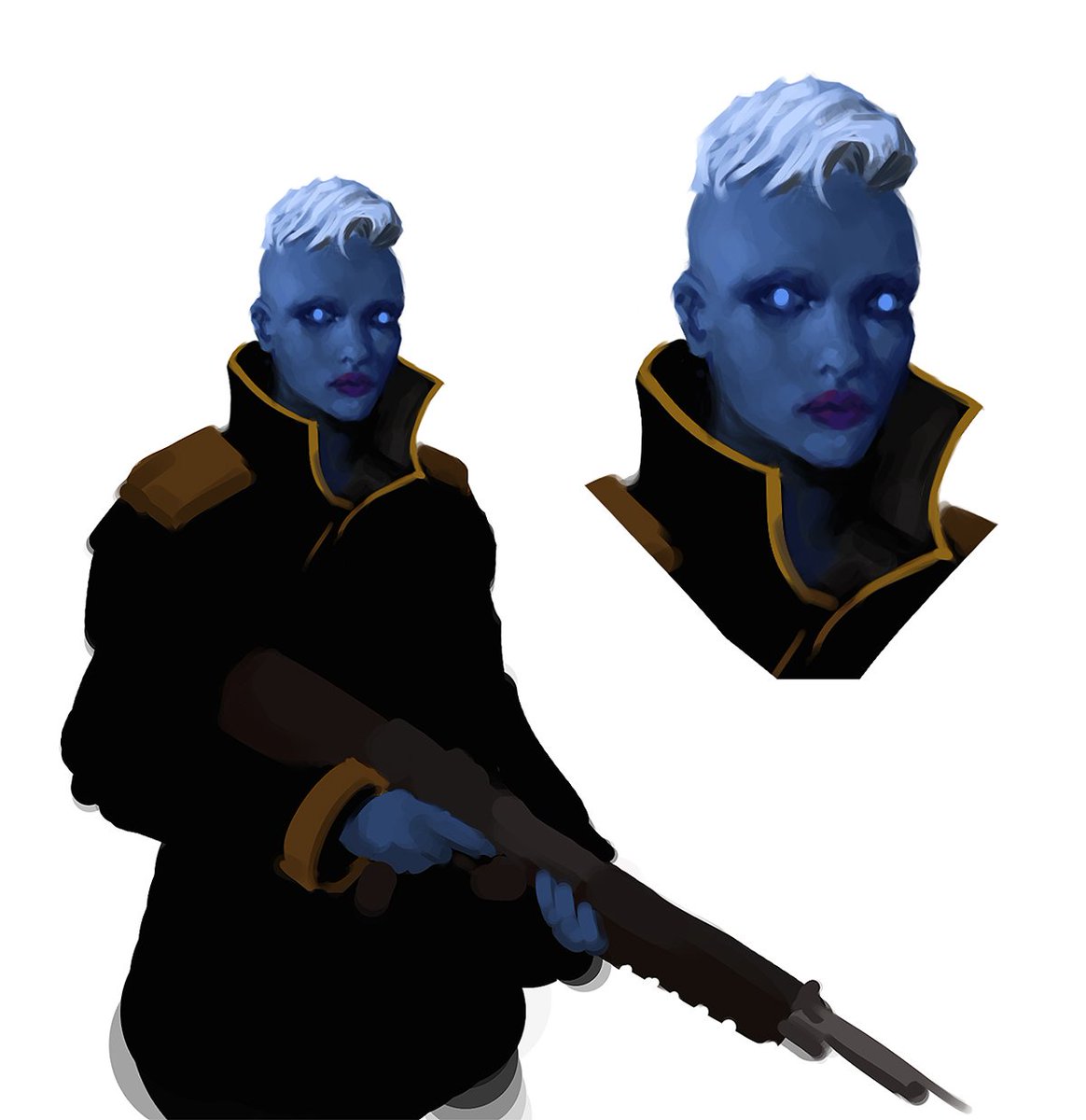 dailychooby's tweet image. Forgot to post this, my &quot;oc&quot;, just a character I had in Destiny however many years ago.