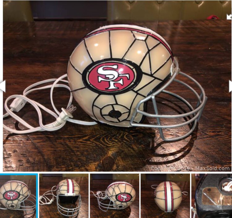 Just won this beauty in an auction! Will go great in my 49ers den. #goniners #bradfordexchange