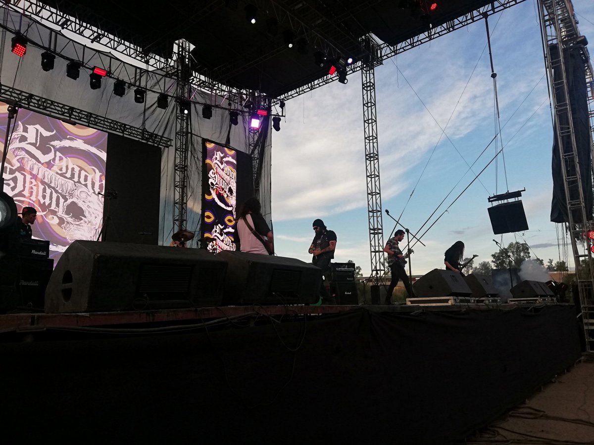 Cáiganle al Inferno Stage de la feria de Motociclistas #Aguascalientes ¡Ya empezamos!