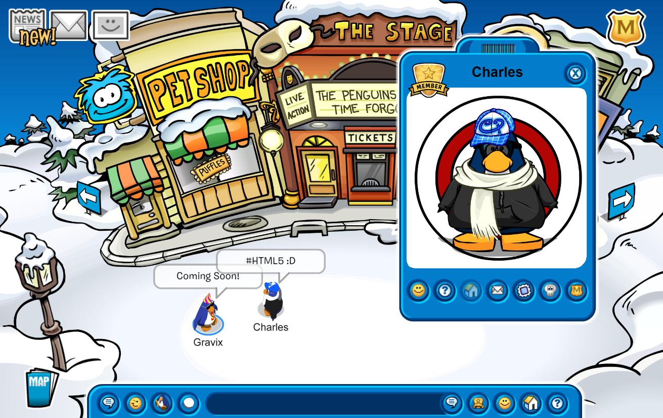 I remade Club Penguin Minigames in my own style, (AND YOU CAN PLAY