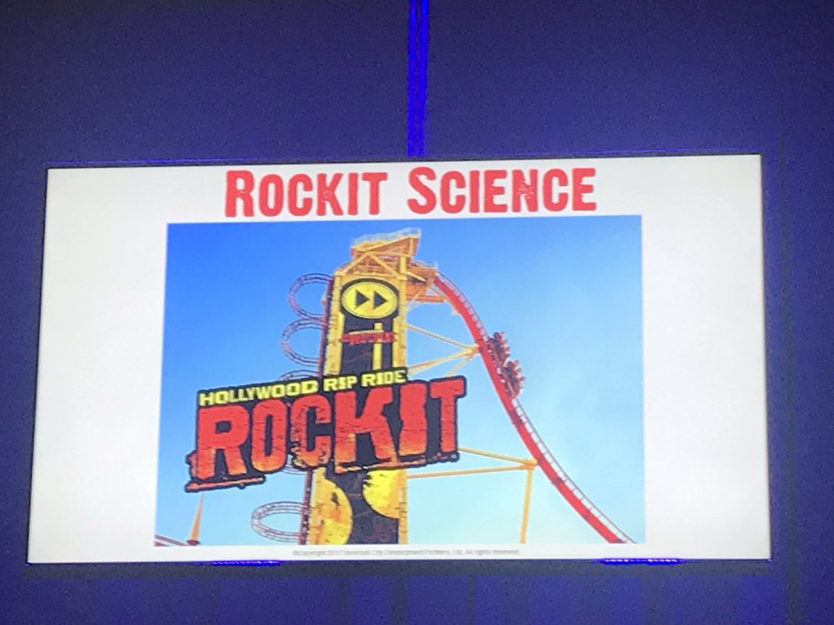 NorthBerwickHS's tweet photo. Science Orlando Trip - spent the morning with Michael Morman learning about and calculating the different energies at key points on the Rip Ride Rockit.  We then got to skip the queue to test it out.  Another evening by the pool before another day at Universal tomorrow. https://t.co/QQY8Lcdt0G