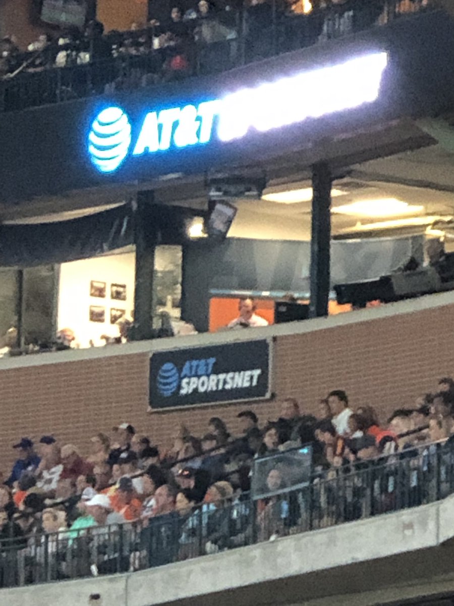 We see you up there <a href="/blummer27/">Blummer Bock</a>  and <a href="/RealToddKalas/">Todd Kalas</a>   Best in the business. Sad we can’t hear ya but excited to watch the <a href="/astros/">Houston Astros</a> play. <a href="/ATTSportsNetSW/">SpaceCitySN</a> <a href="/JuliaMorales/">Julia Morales</a> <a href="/astros/">Houston Astros</a>