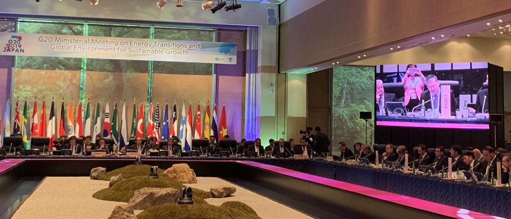 EcoDunn's tweet photo. #G20 Ministers are meeting to discuss #EnergyTransition  and Global #Environment for #SustainableGrowth.  How to create a ‘virtuous cycle’ between environment and #economy? Protecting and restoring #nature will be critical... @ADBEnvironment https://t.co/mhhMAi512x
