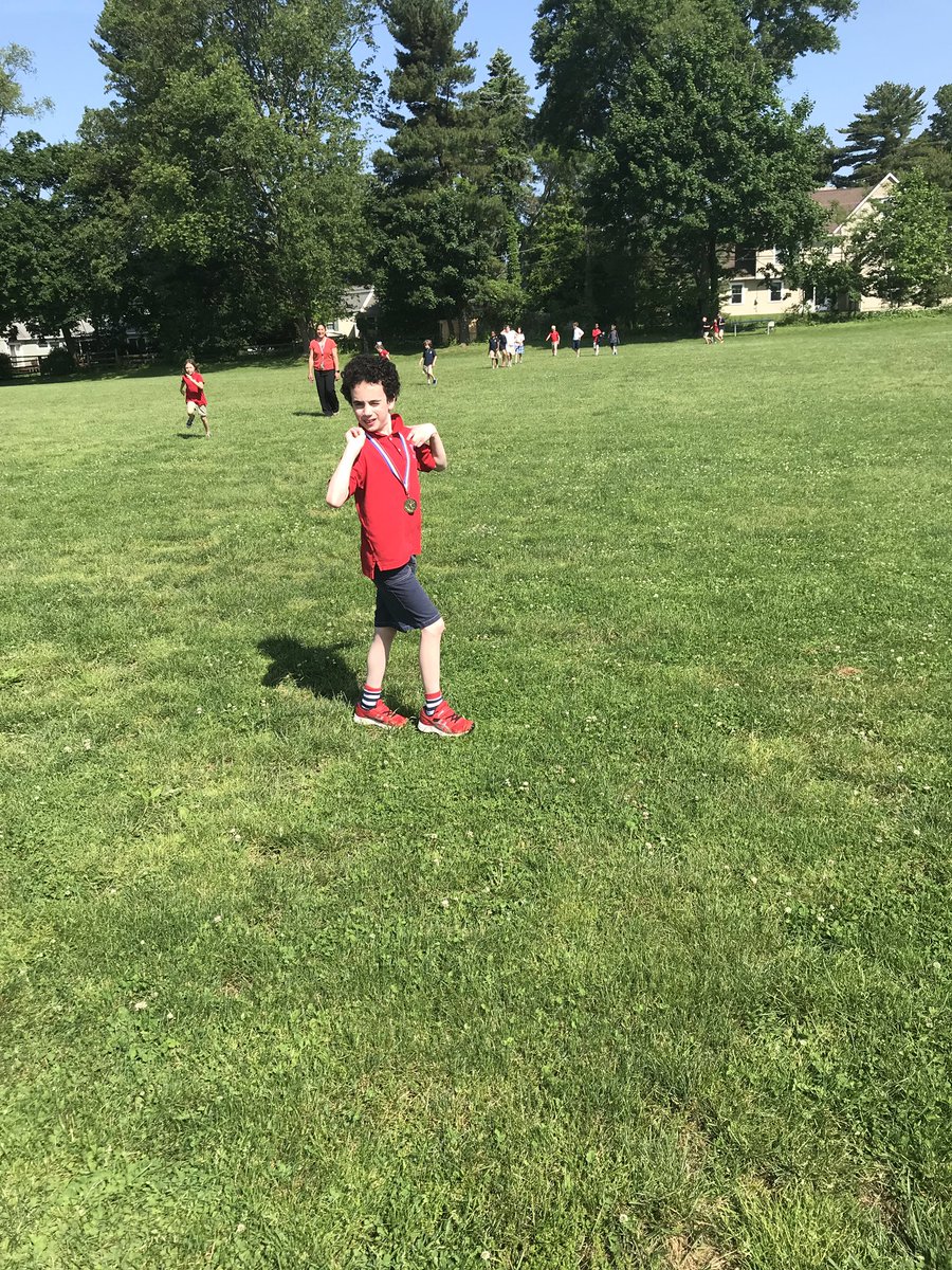 LowerSchoolWS's tweet photo. Woodlynde Warriors crossing the finish line. Our K-5 @WoodlyndeSchool students completed an entire marathon this year during morning recess. A big thank you to Mrs. Crawford for organizing! #marathonmadness #dailymile #GratefulforWoodlynde https://t.co/Wz0mC34Q0I